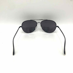 STELLA & DOT Black Gold Pre Loved Aviator Sunglasses w/case