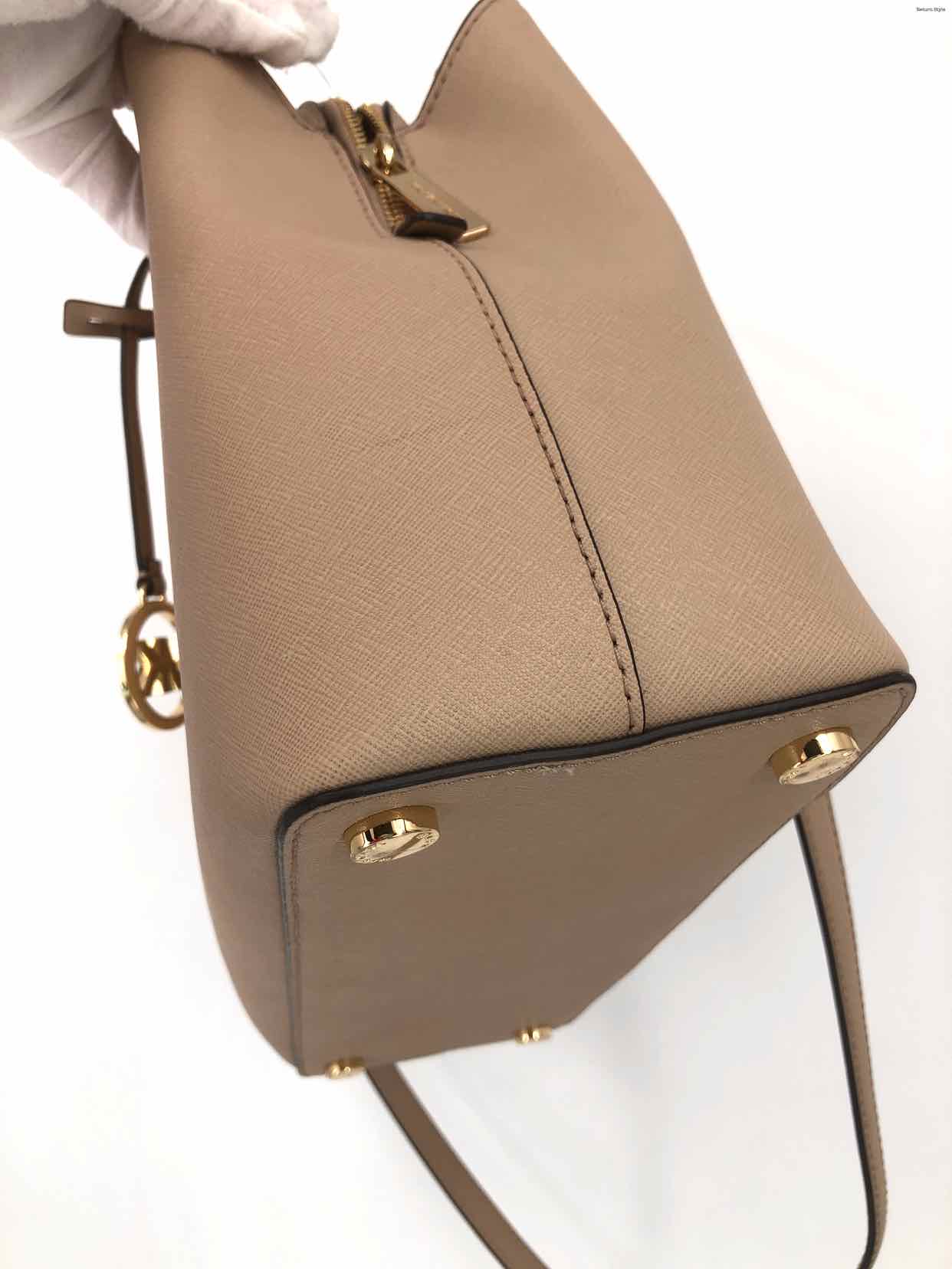 Amazon.com: Michael Kors New Logo Purse Hand Bag Tote & Wallet 2 Piece Set  Vanilla Acorn Tan : Clothing, Shoes & Jewelry