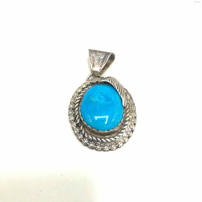 Sterling Silver Turquoise ss Pendant
