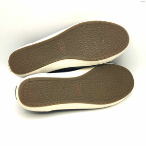 TAOS Blue Cream Denim Sneaker Shoe Size 9-1/2 Shoes