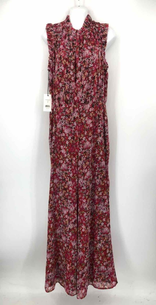 ALI & JAY Red White Multi Floral Size LARGE  (L) Dress