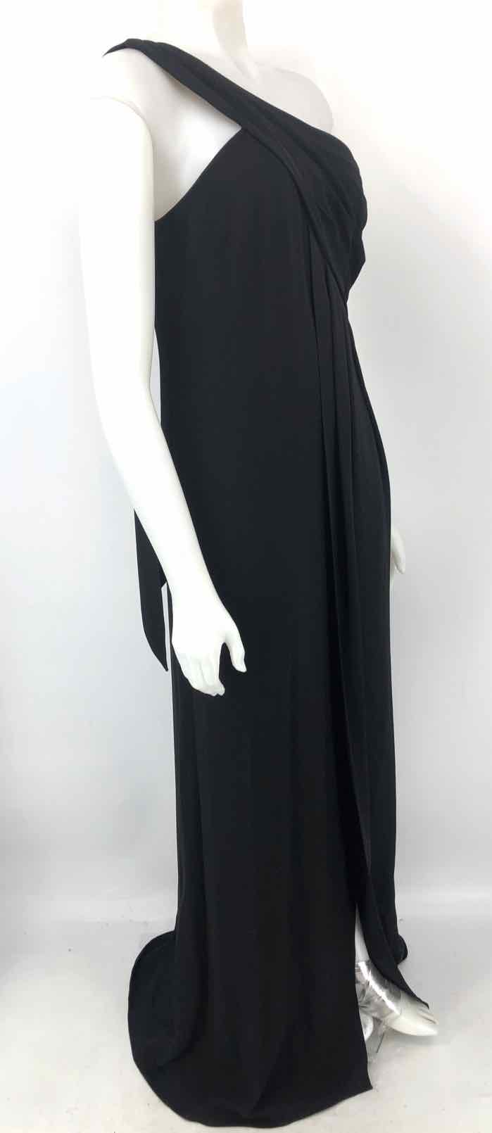 RACHEL ZOE Black Maxi Length Size 6  (S) Dress