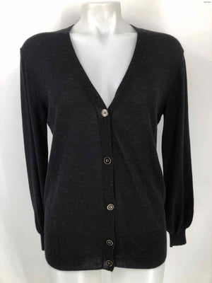 TRINA TURK Black Sparkle Cardigan Size LARGE  (L) Sweater