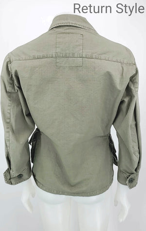 R 13 Olive Women Size SMALL (S) Jacket