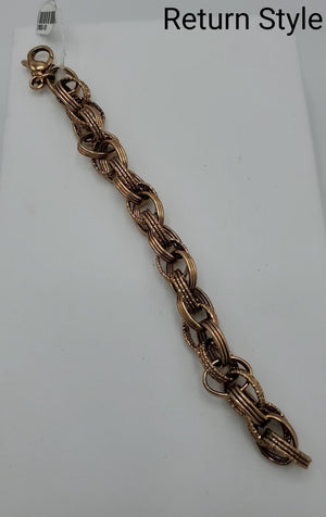 Bronze Links Bracelet - ReturnStyle