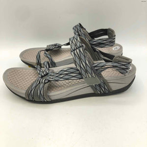 BARETRAPS Gray Sandal Shoe Size 10 Shoes