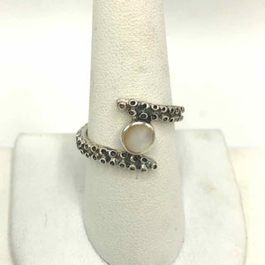 Sterling Silver Tentacles SZ 9 Ring SS