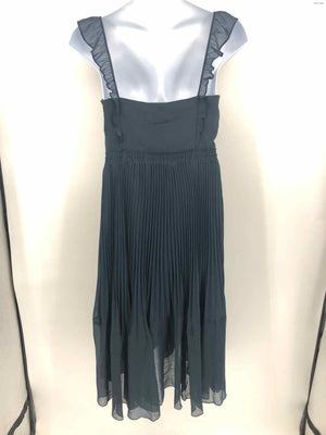 CLUB MONACO Navy Chiffon Maxi Length Size 10 (M) Dress - ReturnStyle