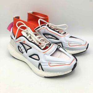 STELLA MCCARTNEY for ADIDAS White Orange Sneaker Shoe Size 10-1/2 Shoes