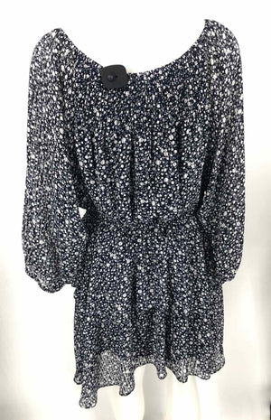 RESET Navy White Floral Size SMALL (S) Dress