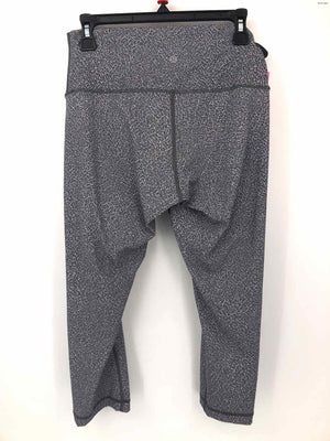 LULULEMON Gray Multi-Color Print Legging Size 10  (M) Activewear Bottoms