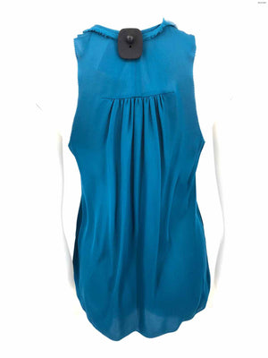 REBECCA TAYLOR Teal Silicone Tank Size 0  (XS) Top