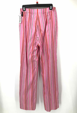 CARLISLE Pink Gray Vertical Stripes Size 10  (M) Pants