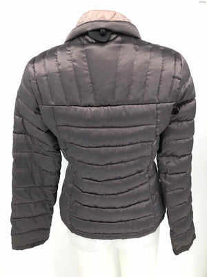 BERNARDO Gray Down Blend Quilted Puffer Women Size SMALL (S) Jacket
