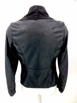 BLANK NYC Black Faux Leather Women Size SMALL (S) Jacket