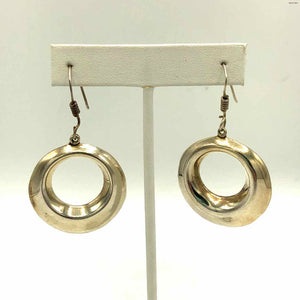 Sterling Silver Circles Drop ss Earrings
