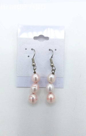Pink Pearl Pearl Earring - ReturnStyle