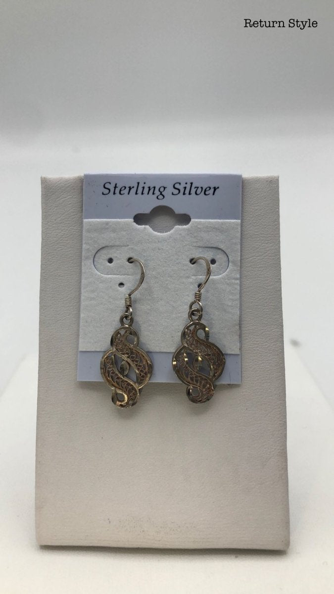 Silver Dangle ss Earrings