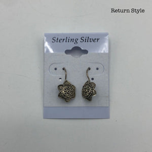Silver Flower ss Earrings - ReturnStyle