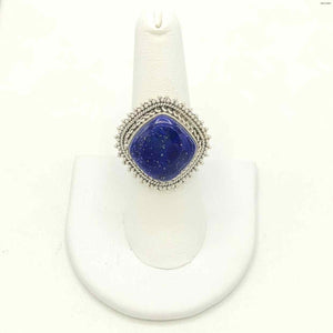 Sterling & Lapis SZ 8 Ring SS - ReturnStyle