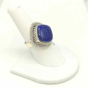 Sterling & Lapis SZ 8 Ring SS - ReturnStyle