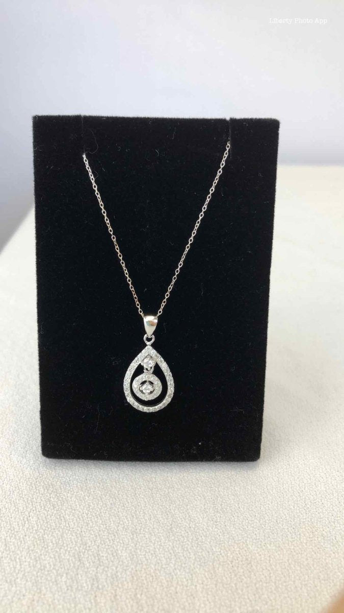Sterling Silver Cubic Zircon New Neck SS