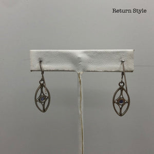 Sterling Silver Iolite ss Earrings - ReturnStyle