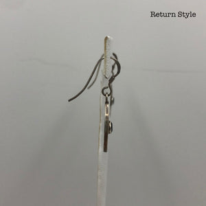 Sterling Silver Iolite ss Earrings - ReturnStyle