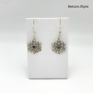 Sterling Silver Labradorite New Ear SS Lab. - ReturnStyle
