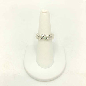 Sterling Silver Twist SZ 6.5 Ring SS - ReturnStyle