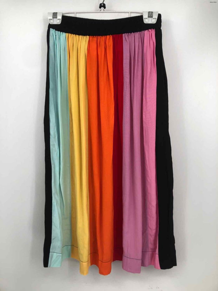 S/W/F Rainbow Colors Stripe Size SMALL (S) Skirt