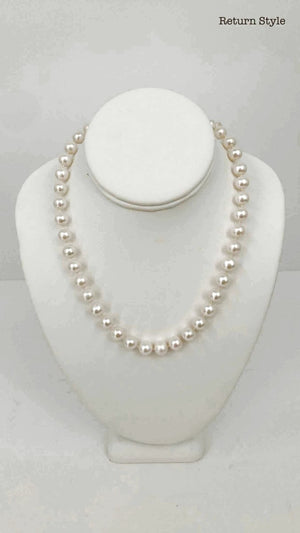 White Pearl 14k-Necklace - ReturnStyle